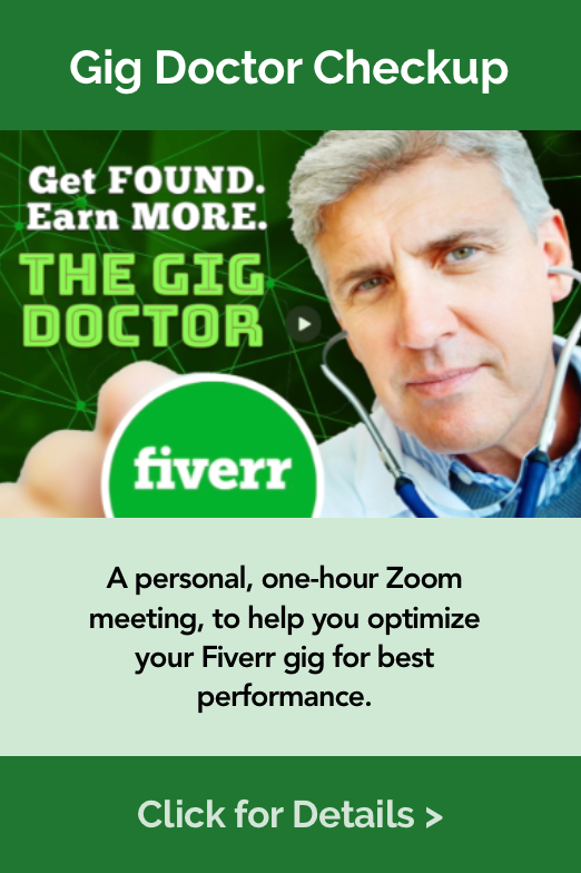 Personal Fiverr Gig Checkup Coaching