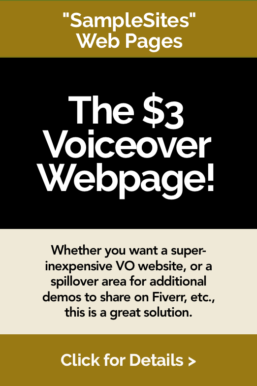 SampleSites VO Demo Hosting Pages